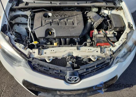 2016 Toyota Corolla L z USA, uszkodzony, nr VIN 2T1BURHE0GC732467